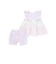 【お揃い】切り替えティアードワンピースブルマ付きセットアップベビー(70~80cm)