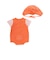 海の生き物ロンパース+帽子セットベビー(70~80cm)
