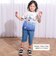 日本風景プリント天竺半袖Tシャツ(80~130cm)