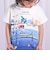 日本風景プリント天竺半袖Tシャツ(80~130cm)