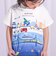 日本風景プリント天竺半袖Tシャツ(80~130cm)