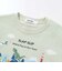 日本風景プリント天竺半袖Tシャツ(80~130cm)