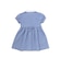 【POLO BCS(ポロ・ビーシーエス)×SLAP SLIPコラボ】リボン付きデニムストライプシャツワンピース(80~130cm)