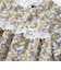 花刺しゅう＋花プリントワンピース(95~150cm)