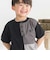 キレイ天竺切り替え配色ハイショクTシャツ(95~160cm)