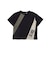 ダイナミック斜め切り替えロゴTシャツ(95~150cm)