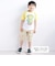 はらぺこ恐竜ラグラン半袖Tシャツ(80~130cm)