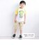 はらぺこ恐竜ラグラン半袖Tシャツ(80~130cm)