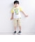 はらぺこ恐竜ラグラン半袖Tシャツ(80~130cm)