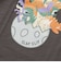 はらぺこ恐竜ラグラン半袖Tシャツ(80~130cm)