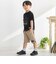 マチ配色ショートパンツ(95~160cm)