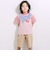 【マリンシリーズ】セーラーカラーパッチボーダーTシャツ(80~130cm)