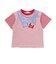 【マリンシリーズ】セーラーカラーパッチボーダーTシャツ(80~130cm)