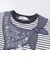 【マリンシリーズ】セーラーカラーパッチボーダーTシャツ(80~130cm)