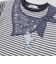 【マリンシリーズ】セーラーカラーパッチボーダーTシャツ(80~130cm)