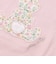 ウサギパッチ袖ハナガラ半袖Tシャツ(80~130cm)