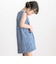 【店舗限定】フラワープリント ノースリーブワンピース(95～150cm)