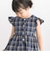 【店舗限定】【お揃い】クラシカルチェック柄フリルワンピース(95～150cm)