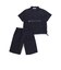 【店舗限定】タフタアノラックデザイントップス＆ハーフパンツ セット(95～150cm)