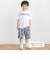 【店舗限定】ボタニカル柄 ハーフパンツ(95～150cm)