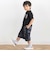【店舗限定】グラフィックチェックロゴ 半袖Tシャツ(100～150cm)