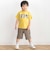 【店舗限定】グラフィックチェックロゴ 半袖Tシャツ(100～150cm)