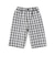 【お揃い】マドラスチェックサッカーポケット切り替えハーフパンツ(90~150cm)