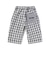 【お揃い】マドラスチェックサッカーポケット切り替えハーフパンツ(90~150cm)