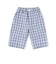 【お揃い】マドラスチェックサッカーポケット切り替えハーフパンツ(90~150cm)