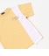 【接触冷感】アシンメトリー配色天竺半袖Tシャツ(90~160cm)