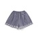 【日本製】裾スカラップ刺しゅうショートパンツ(90～140cm)