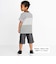 5.5分丈 ベルトロゴストレッチツイルパンツ