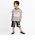 マルチボーダー切り替えTシャツ(110~160cm)