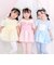 【スラプリ】ドレス風キラキラモチーフ肩開きチュニック(90~130cm)