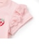 肩フリルイチゴウサギパッチ半袖Tシャツ(80~130cm)