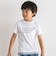 【ブルーインパルス】スモーク飛行プリント天竺半袖Tシャツ(90~140cm)