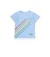 【ブルーインパルス】スモーク飛行プリント天竺半袖Tシャツ(90~140cm)