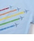 【ブルーインパルス】スモーク飛行プリント天竺半袖Tシャツ(90~140cm)