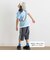 【ブルーインパルス】サイドテープストレッチツイルハーフパンツ(90~140cm)