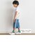 【ブルーインパルス】サイドテープストレッチツイルハーフパンツ(90~140cm)