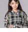 シアー短丈チェックシャツ＆タンクトップスセット(130~160cm)