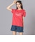 【接触冷感】ラインストーン肩あきTシャツ(130~160cm)