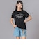 【接触冷感】ラインストーン肩あきTシャツ(130~160cm)