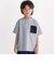 異素材ポケットTシャツ＆ノースリーブセット(110~160cm)