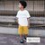 5.5分丈 ロゴ刺しゅうストレッチペインターパンツ(110~160cm)