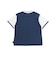 【速乾】レイヤード風  バイカラー BIG  半袖Tシャツ(110~160cm)