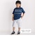 【速乾】レイヤード風  バイカラー BIG  半袖Tシャツ(110~160cm)