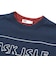【速乾】レイヤード風  バイカラー BIG  半袖Tシャツ(110~160cm)