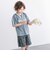 太ラインポイントメッシュTシャツ(110~150cm)