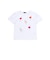 フラミンゴモチーフスカラップ袖Tシャツ(80~150cm)